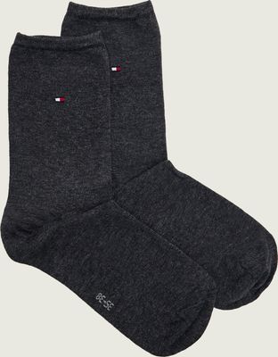 Skarpetki damskie bez wzorów Tommy Hilfiger ze sklepu: Gomez Fashion Store w kategorii: Skarpetki damskie - zdjęcie 874714-BD9-10338_TH000W000011030