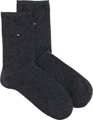 Skarpetki damskie bez wzorów Tommy Hilfiger ze sklepu: Gomez Fashion Store w kategorii: Skarpetki damskie - zdjęcie 874714-BD9-10338_TH000W000011030