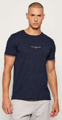 T-shirt męski w stylu młodzieżowym Tommy Hilfiger ze sklepu: Gomez Fashion Store w kategorii: T-shirty męskie - zdjęcie 874714-BD9-10338_TH235M000236F23