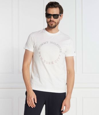 T-shirt męski w stylu młodzieżowym Tommy Hilfiger ze sklepu: Gomez Fashion Store w kategorii: T-shirty męskie - zdjęcie 874714-BD9-10338_TH235M000240D96