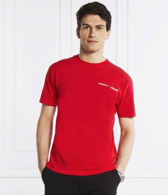 T-shirt męski na wiosnę Tommy Jeans ze sklepu: Gomez Fashion Store w kategorii: T-shirty męskie - zdjęcie 874714-BD9-10338_TM235M000031D94