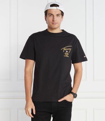 T-shirt męski casual młodzieżowy Tommy Jeans ze sklepu: Gomez Fashion Store w kategorii: T-shirty męskie - zdjęcie 874714-BD9-10338_TM235M000058D44