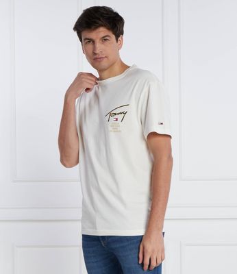 Tommy Jeans - T-shirt męski wiosenny ze sklepu: Gomez Fashion Store w kategorii: T-shirty męskie - zdjęcie 874714-BD9-10338_TM235M000058A13