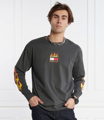 Tommy Jeans - T-shirt męski młodzieżowy ze sklepu: Gomez Fashion Store w kategorii: T-shirty męskie - zdjęcie 874714-BD9-10338_TM235M000067162