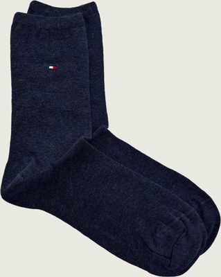Skarpetki damskie bez wzorów Tommy Hilfiger ze sklepu: Gomez Fashion Store w kategorii: Skarpetki damskie - zdjęcie 874714-BD9-10338_TH155W000280356