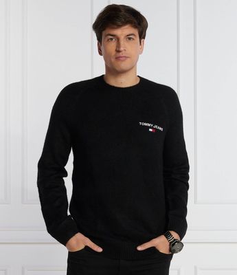 Sweter męski wiosenny Tommy Jeans ze sklepu: Gomez Fashion Store w kategorii: Swetry męskie - zdjęcie 874714-BD9-10338_TM235M000175D44