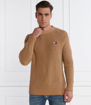 Sweter męski na zimę Tommy Jeans ze sklepu: Gomez Fashion Store w kategorii: Swetry męskie - zdjęcie 874714-BD9-10338_TM235M000180169