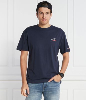 T-shirt męski casualowy Tommy Jeans ze sklepu: Gomez Fashion Store w kategorii: T-shirty męskie - zdjęcie 874714-BD9-10338_TM235M000051D92