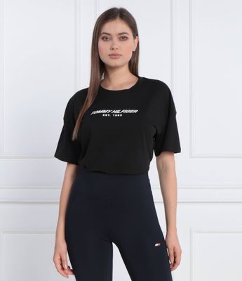 Bluzka damska wiosenna Tommy Sport ze sklepu: Gomez Fashion Store w kategorii: Bluzki damskie - zdjęcie 874714-BD9-10338_TP235W000007D12