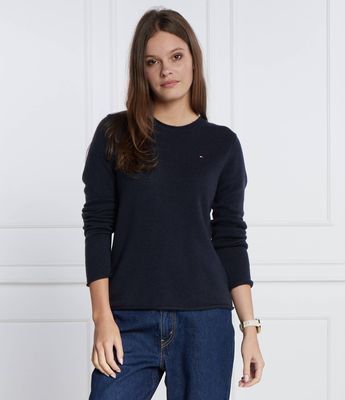 Tommy Hilfiger - Sweter damski ze sklepu: Gomez Fashion Store w kategorii: Swetry damskie - zdjęcie 874714-BD9-10338_TH235W000032F23