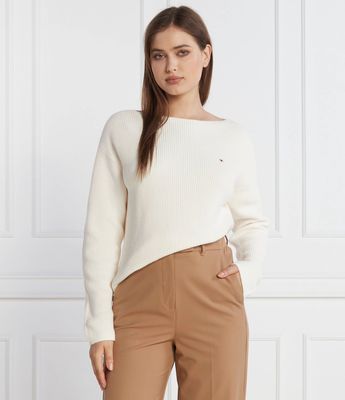 Sweter damski Tommy Hilfiger ze sklepu: Gomez Fashion Store w kategorii: Swetry damskie - zdjęcie 874714-BD9-10338_TH235W000033N70