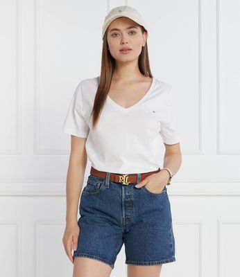 Bluzka damska na wiosnę Tommy Hilfiger ze sklepu: Gomez Fashion Store w kategorii: Bluzki damskie - zdjęcie 874714-BD9-10338_TH235W000052H83