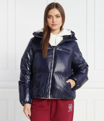 Kurtka damska casual jesienna Tommy Hilfiger ze sklepu: Gomez Fashion Store w kategorii: Kurtki damskie - zdjęcie 874714-BD9-10338_TH235W000078F23