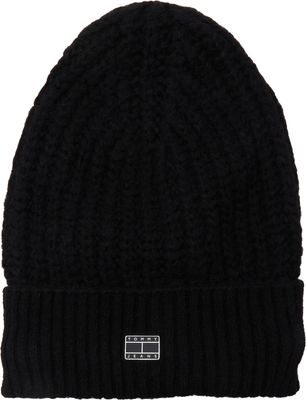 Czapka zimowa damska Tommy Jeans ze sklepu: Gomez Fashion Store w kategorii: Czapki zimowe damskie - zdjęcie 874714-BD9-10338_TM235W000022D44