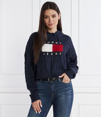Sweter damski Tommy Jeans ze sklepu: Gomez Fashion Store w kategorii: Swetry damskie - zdjęcie 874714-BD9-10338_TM235W000057D92
