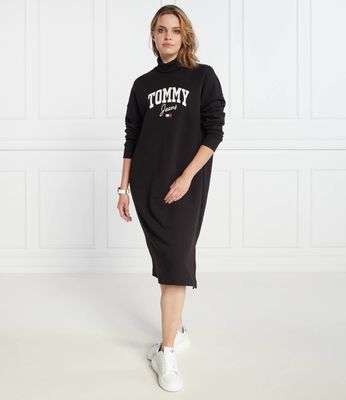 Tommy Jeans - Sukienka casual prosta ze sklepu: Gomez Fashion Store w kategorii: Sukienki - zdjęcie 874714-BD9-10338_TM235W000078D44