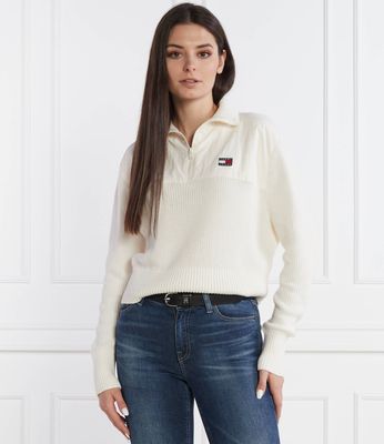 Sweter damski Tommy Jeans ze sklepu: Gomez Fashion Store w kategorii: Swetry damskie - zdjęcie 874714-BD9-10338_TM235W000101A13