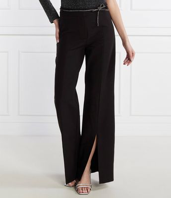 Spodnie damskie casual HUGO ze sklepu: Gomez Fashion Store w kategorii: Spodnie damskie - zdjęcie 874714-BD9-10338_BU235W000077001