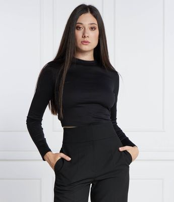 Bluzka damska na jesień HUGO ze sklepu: Gomez Fashion Store w kategorii: Bluzki damskie - zdjęcie 874714-BD9-10338_BU235W000110001