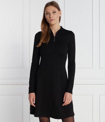 Sukienka jesienna HUGO ze sklepu: Gomez Fashion Store w kategorii: Sukienki - zdjęcie 874714-BD9-10338_BU235W000114964