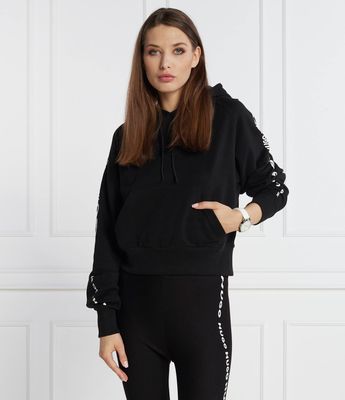 Bluza damska jesienna HUGO ze sklepu: Gomez Fashion Store w kategorii: Bluzy damskie - zdjęcie 874714-BD9-10338_BU235W000118001