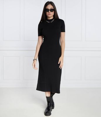 Sukienka prosta na wiosnę HUGO ze sklepu: Gomez Fashion Store w kategorii: Sukienki - zdjęcie 874714-BD9-10338_BU235W000139001
