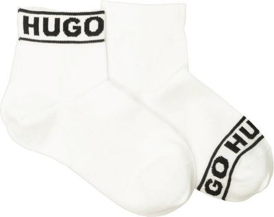 Hugo Bodywear - Skarpetki damskie z napisami ze sklepu: Gomez Fashion Store w kategorii: Skarpetki damskie - zdjęcie 874714-BD9-10338_BZ235W000049100