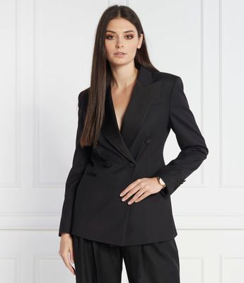 Marynarka elegancki BOSS BLACK ze sklepu: Gomez Fashion Store w kategorii: Marynarki damskie - zdjęcie 874714-BD9-10338_BB235W000004001