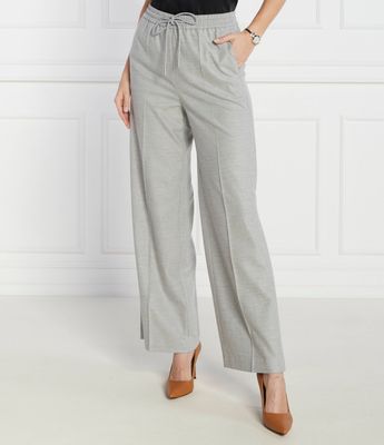 Spodnie damskie wiosenne BOSS BLACK ze sklepu: Gomez Fashion Store w kategorii: Spodnie damskie - zdjęcie 874714-BD9-10338_BB235W000006040