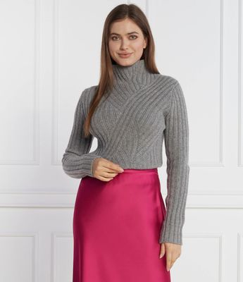 Sweter damski casual BOSS BLACK ze sklepu: Gomez Fashion Store w kategorii: Swetry damskie - zdjęcie 874714-BD9-10338_BB235W000053041