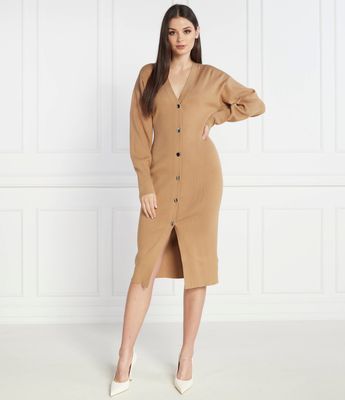Sukienka kopertowa BOSS BLACK ze sklepu: Gomez Fashion Store w kategorii: Sukienki - zdjęcie 874714-BD9-10338_BB235W000055260