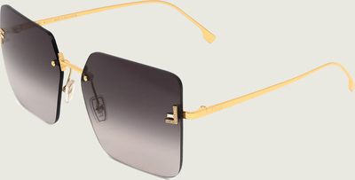 Okulary przeciwsłoneczne damskie Fendi ze sklepu: Gomez Fashion Store w kategorii: Okulary przeciwsłoneczne damskie - zdjęcie 874714-BD9-10338_FE232W000009015
