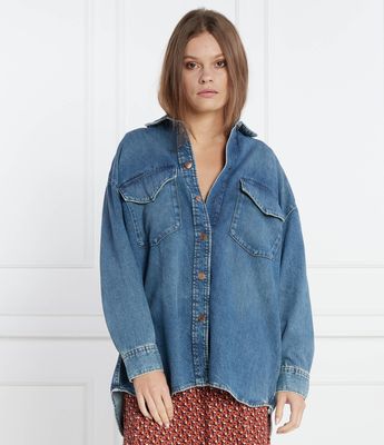 Koszula damska Pepe Jeans London ze sklepu: Gomez Fashion Store w kategorii: Koszule damskie - zdjęcie 874714-BD9-10338_PJ235W000049010