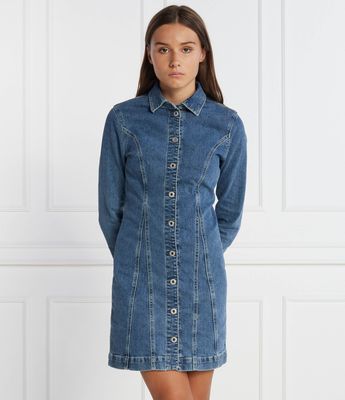 Sukienka jesienna Pepe Jeans London ze sklepu: Gomez Fashion Store w kategorii: Sukienki - zdjęcie 874714-BD9-10338_PJ235W000079010
