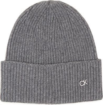 Czapka zimowa damska Calvin Klein ze sklepu: Gomez Fashion Store w kategorii: Czapki zimowe damskie - zdjęcie 874714-BD9-10338_CK235W000104266