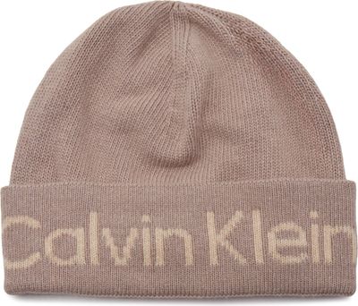 Czapka zimowa damska Calvin Klein ze sklepu: Gomez Fashion Store w kategorii: Czapki zimowe damskie - zdjęcie 874714-BD9-10338_CK235W000129384