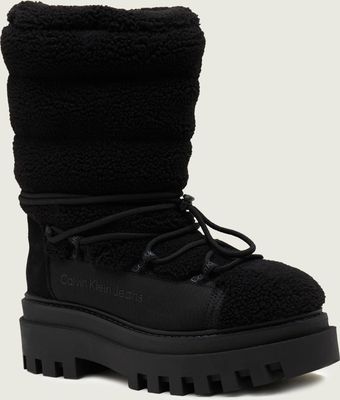 Śniegowce damskie zimowe Calvin Klein Jeans ze sklepu: Gomez Fashion Store w kategorii: Śniegowce damskie - zdjęcie 874714-BD9-10338_CJ235W000016A98