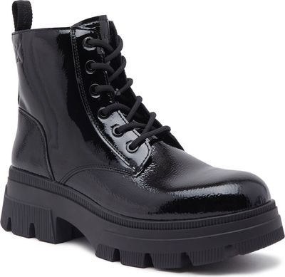 Buty trekkingowe damskie jesienne Calvin Klein Jeans ze sklepu: Gomez Fashion Store w kategorii: Buty trekkingowe damskie - zdjęcie 874714-BD9-10338_CJ235W000028A98