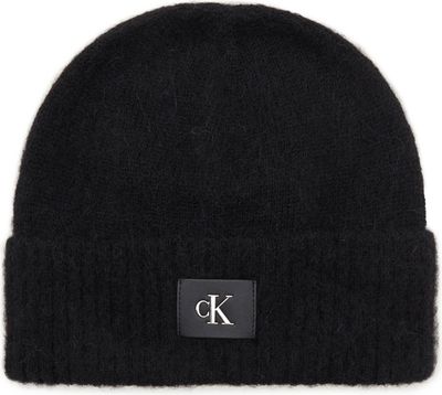 Czapka zimowa damska Calvin Klein Jeans ze sklepu: Gomez Fashion Store w kategorii: Czapki zimowe damskie - zdjęcie 874714-BD9-10338_CJ235W000056175