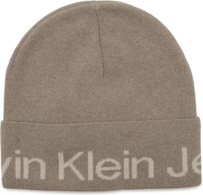 Czapka zimowa damska Calvin Klein Jeans ze sklepu: Gomez Fashion Store w kategorii: Czapki zimowe damskie - zdjęcie 874714-BD9-10338_CJ235W000059303
