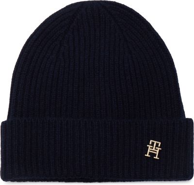 Czapka zimowa damska Tommy Hilfiger ze sklepu: Gomez Fashion Store w kategorii: Czapki zimowe damskie - zdjęcie 874714-BD9-10338_TH235W000135287