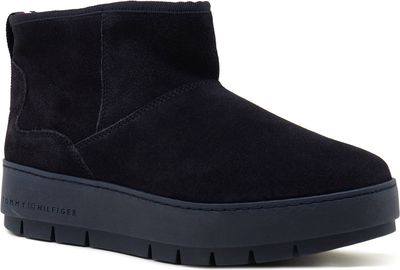Śniegowce damskie na zimę Tommy Hilfiger ze sklepu: Gomez Fashion Store w kategorii: Śniegowce damskie - zdjęcie 874714-BD9-10338_TH235W000187287