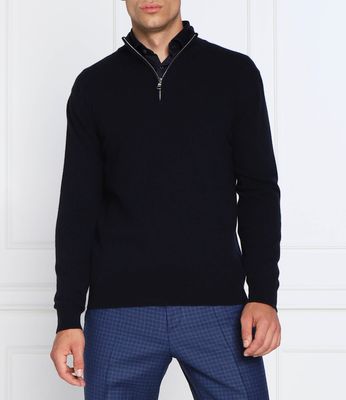 Oscar Jacobson - Sweter męski ze sklepu: Gomez Fashion Store w kategorii: Swetry męskie - zdjęcie 874714-BD9-10338_OJ235M000016012