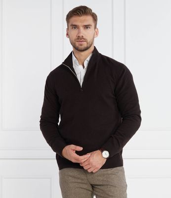 Sweter męski casualowy na zimę Oscar Jacobson ze sklepu: Gomez Fashion Store w kategorii: Swetry męskie - zdjęcie 874714-BD9-10338_OJ235M000016075