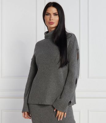 Sweter damski casual Liviana Conti ze sklepu: Gomez Fashion Store w kategorii: Swetry damskie - zdjęcie 874714-BD9-10338_LN235W000002048
