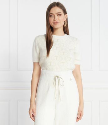 Bluzka damska Twinset ze sklepu: Gomez Fashion Store w kategorii: Bluzki damskie - zdjęcie 874714-BD9-10338_TS235W000023661