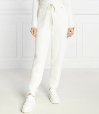 Spodnie damskie casual Twinset ze sklepu: Gomez Fashion Store w kategorii: Spodnie damskie - zdjęcie 874714-BD9-10338_TS235W000041299