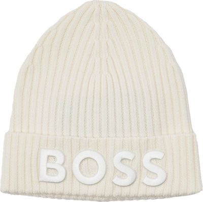 BOSS BLACK - Czapka zimowa damska ze sklepu: Gomez Fashion Store w kategorii: Czapki zimowe damskie - zdjęcie 874714-BD9-10338_BB235W000066118