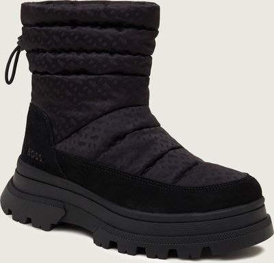 Śniegowce damskie na zimę BOSS BLACK ze sklepu: Gomez Fashion Store w kategorii: Śniegowce damskie - zdjęcie 874714-BD9-10338_BB235W000083001