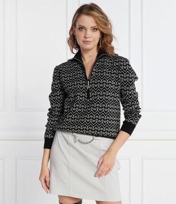 Sweter damski casual Patrizia Pepe ze sklepu: Gomez Fashion Store w kategorii: Swetry damskie - zdjęcie 874714-BD9-10338_PK235W000037365